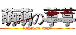 萌萌の葶葶 (attack on titan)