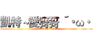 凱特 ~愛犽犽 ´・ω・｀ (attack on titan)