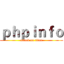 ｐｈｐｉｎｆｏ (attack on titan)