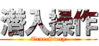 潜入操作 (True Story)