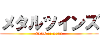 メタルツインズ (twins of metal)