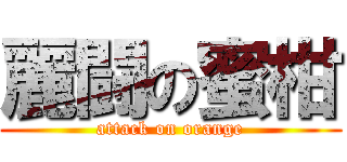 麗闘の蜜柑 (attack on orange)
