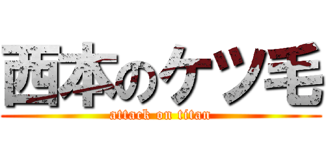 西本のケツ毛 (attack on titan)