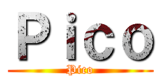 Ｐｉｃｏ (Pico)