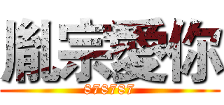 胤宗愛你 (878787)
