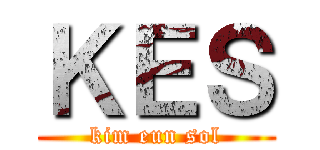 ＫＥＳ (kim eun sol)