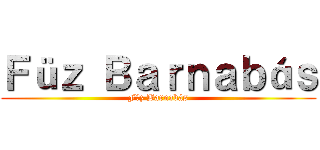 Ｆüｚ Ｂａｒｎａｂáｓ (Fűz Barnabás)