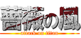 薔薇の風 (attack on titan)