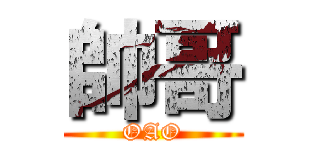 帥哥 (OAO)