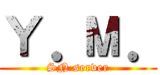 Ｙ．Ｍ． (SN server)