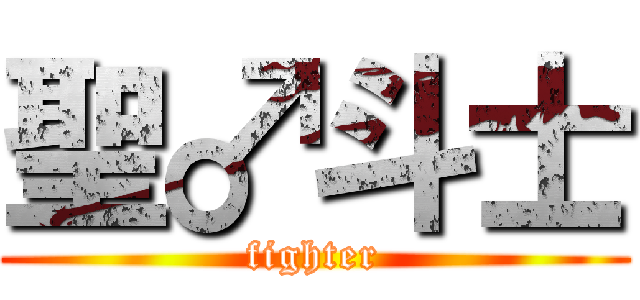 聖♂斗士 (fighter)