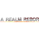 Ａ ＲＥＡＬＭ ＲＥＢＯＲＮ (FINAL FANTASY XIV)
