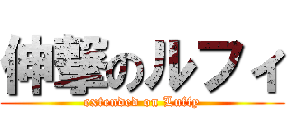 伸撃のルフィ (extended on Luffy)