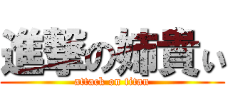 進撃の姉貴ぃ (attack on titan)