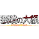 猥瑣の大根 (hiwai on diakon)