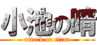 小池の晴 (attack on titan)