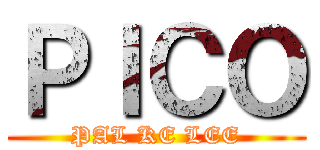 ＰＩＣＯ (PAL KE LEE)