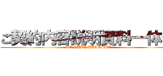 ご契約内容説明資料一体化 (KONABE HIROSHI)