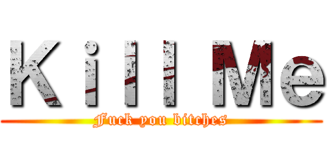 Ｋｉｌｌ Ｍｅ (Fuck you bitches)