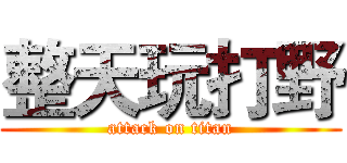 整天玩打野 (attack on titan)