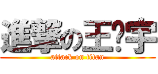 進撃の王卫宇 (attack on titan)