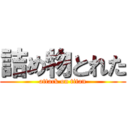 詰め物とれた (attack on titan)