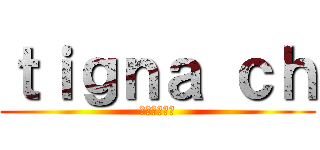 ｔｉｇｎａ ｃｈ (髪セット動画)