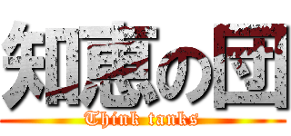 知恵の団 (Think tanks)