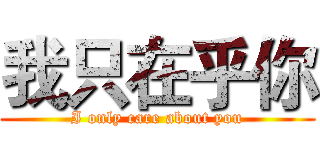 我只在乎你 (I only care about you)