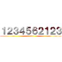 １２３４５６２１２３ (111111)