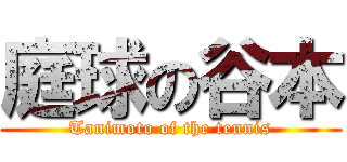 庭球の谷本 (Tanimoto of the tennis)
