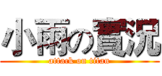 小雨の實況 (attack on titan)