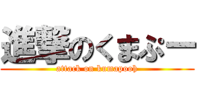 進撃のくまぷー (attack on kumapooh)