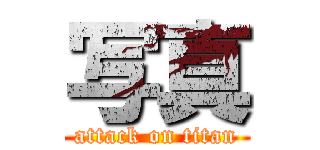 写真 (attack on titan)