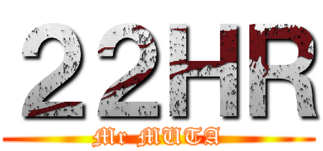 ２２ＨＲ (Mr MUTA)