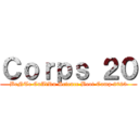 Ｃｏｒｐｓ ２０ (BeNTe CuAtRu Science Boot Camp 2023)