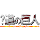 佈道の巨人 (the preaching giant)