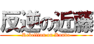 反逆の近藤 (Rebellion on Kondo)