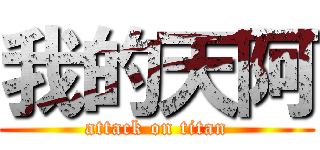 我的天阿 (attack on titan)