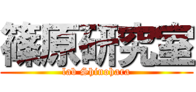 篠原研究室 (lab Shinohara)