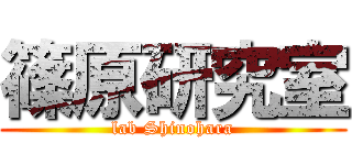 篠原研究室 (lab Shinohara)