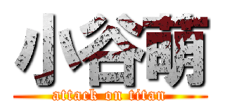 小谷萌 (attack on titan)