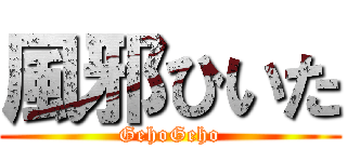 風邪ひいた (GehoGeho)