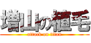 増山の植毛 (attack on titan)
