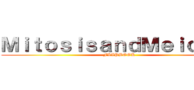 ＭｉｔｏｓｉｓａｎｄＭｅｉｏｓｉｓ (FLIPBOOK)