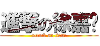 進撃の徐嘉婕 (attack on titan)