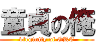 童貞の俺 (virginity of ORE)