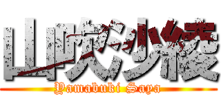 山吹沙綾 (Yamabuki Saya)