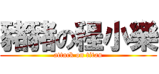 豬豬の程小樂 (attack on titan)