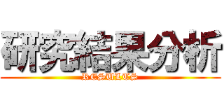 研究結果分析 (RESULTS)